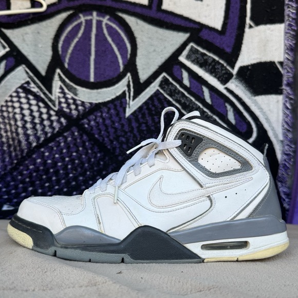 Size 11 - Nike Air Flight Falcon White - Picture 1 of 12
